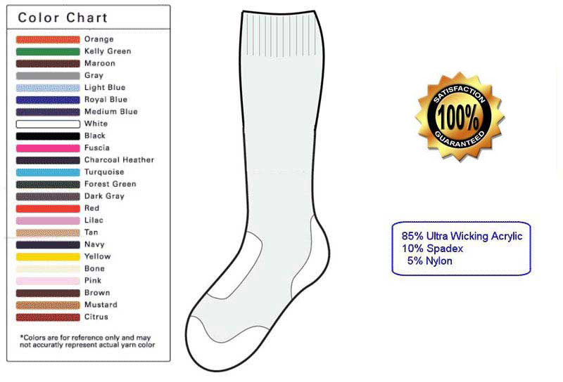 custom baseball sock template